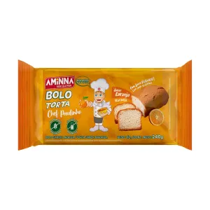Bolo de Laranja Chef Paulinho ZERO GLÚTEN ZERO LEITE 240G