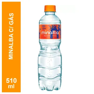 Água mineral c/gás Minalba 310ML