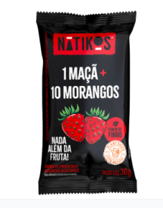 Natikos Barra De Frutas 30g Morango