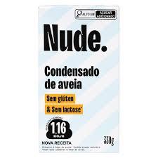Leite condensado de Aveia NUDE 330g Zero Glúten